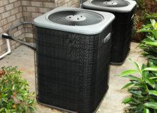 Residential Central Air Conditioning Unit from a residential HVAC business for sale.