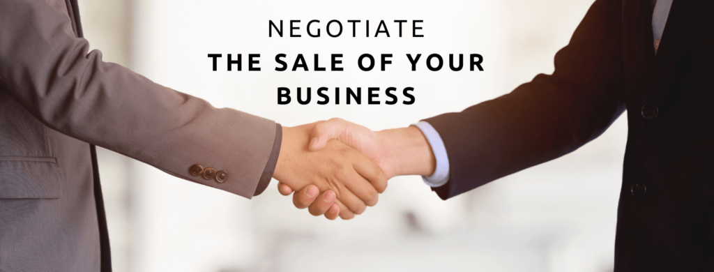 Negotiating the sale of your business