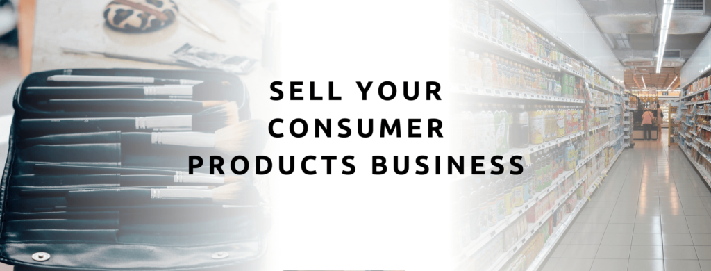 Sell your consumer products business.