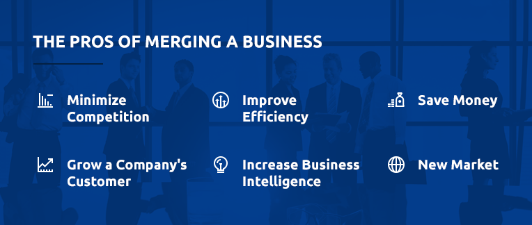 Pros of merger a business